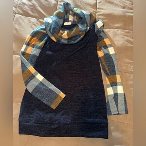 Cowl neck sweater